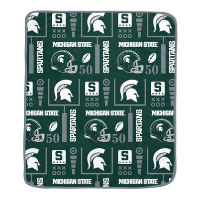 Michigan State Spartans Pegasus Team Spirit 60" x 70" Ultra Soft Blanket