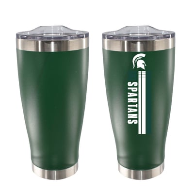Michigan State Spartans The Memory Company 20oz. Let's Go Stainless Steel Tumbler