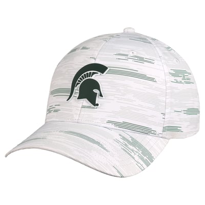 Michigan State Spartans Ahead Unisex The Zone Adjustable Hat - Green/White
