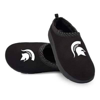 Michigan State Spartans ISlide Unisex Primary Logo Mission Slipper - Black
