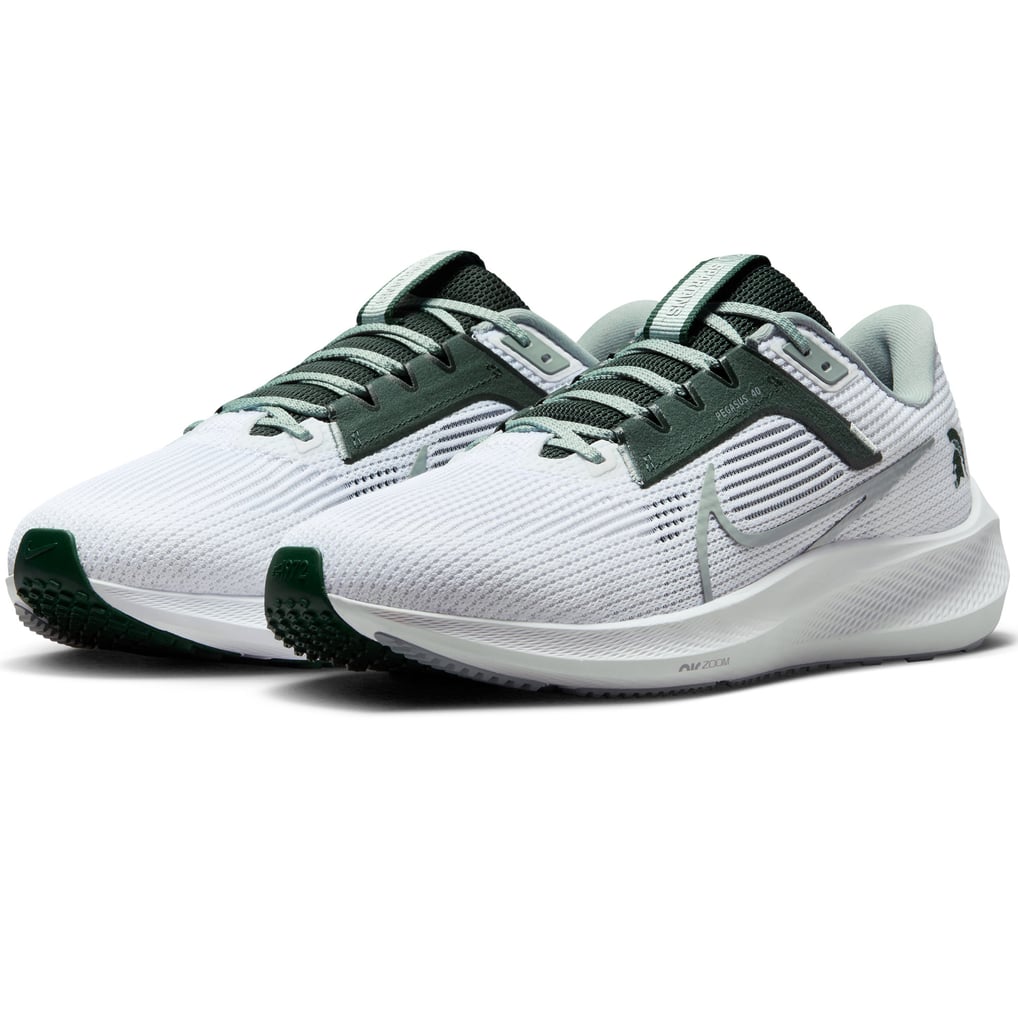 Michigan State Spartans Nike Unisex Zoom Pegasus 40 Running  display picture 1