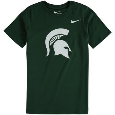 Michigan State Spartans Nike Youth Cotton Logo T-Shirt - Green