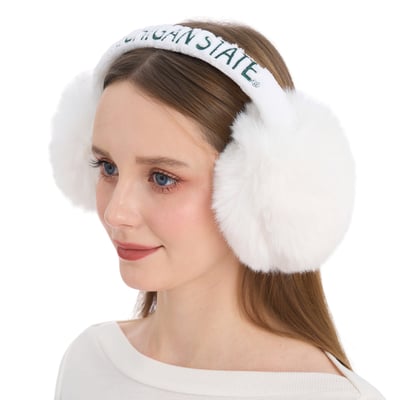 Michigan State Spartans ZooZatz Fluffy Earmuffs