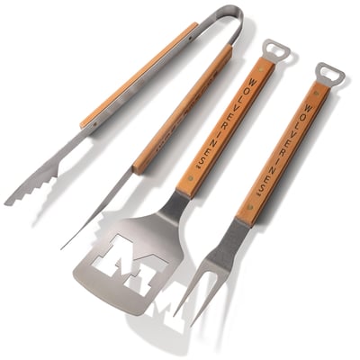 Michigan Wolverines Fanpoint 3-Piece BBQ Set