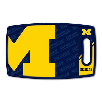Michigan Wolverines Fanpoint Logo Series Cutting Board