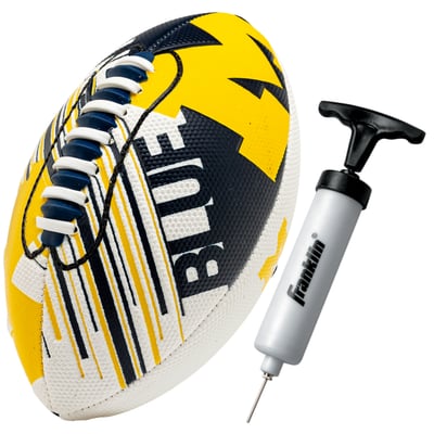 Franklin Sports Michigan Wolverines Foam Air Tech 8.5" Football
