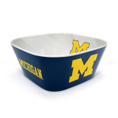 Michigan Wolverines IDNA Large Party Bowl