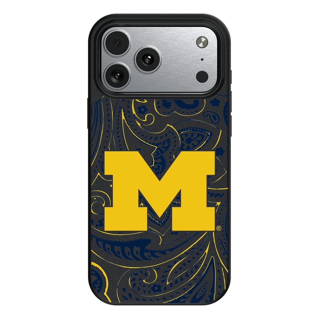 Michigan Wolverines Keyscaper Paisley iPhone Magnetic Bump Case