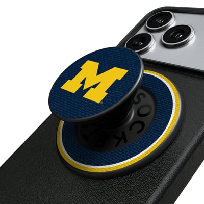 Michigan Wolverines Keyscaper PopSockets Magnetic Phone Grip & Stand