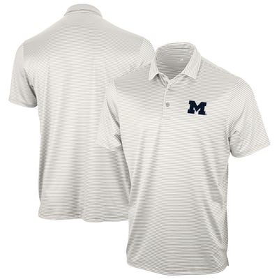 Michigan Wolverines Antigua Eager Polo - Gray