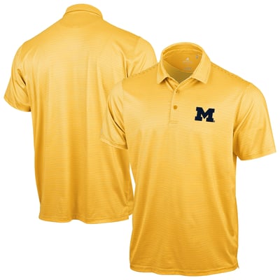 Michigan Wolverines Antigua Lineage Polo - Maize