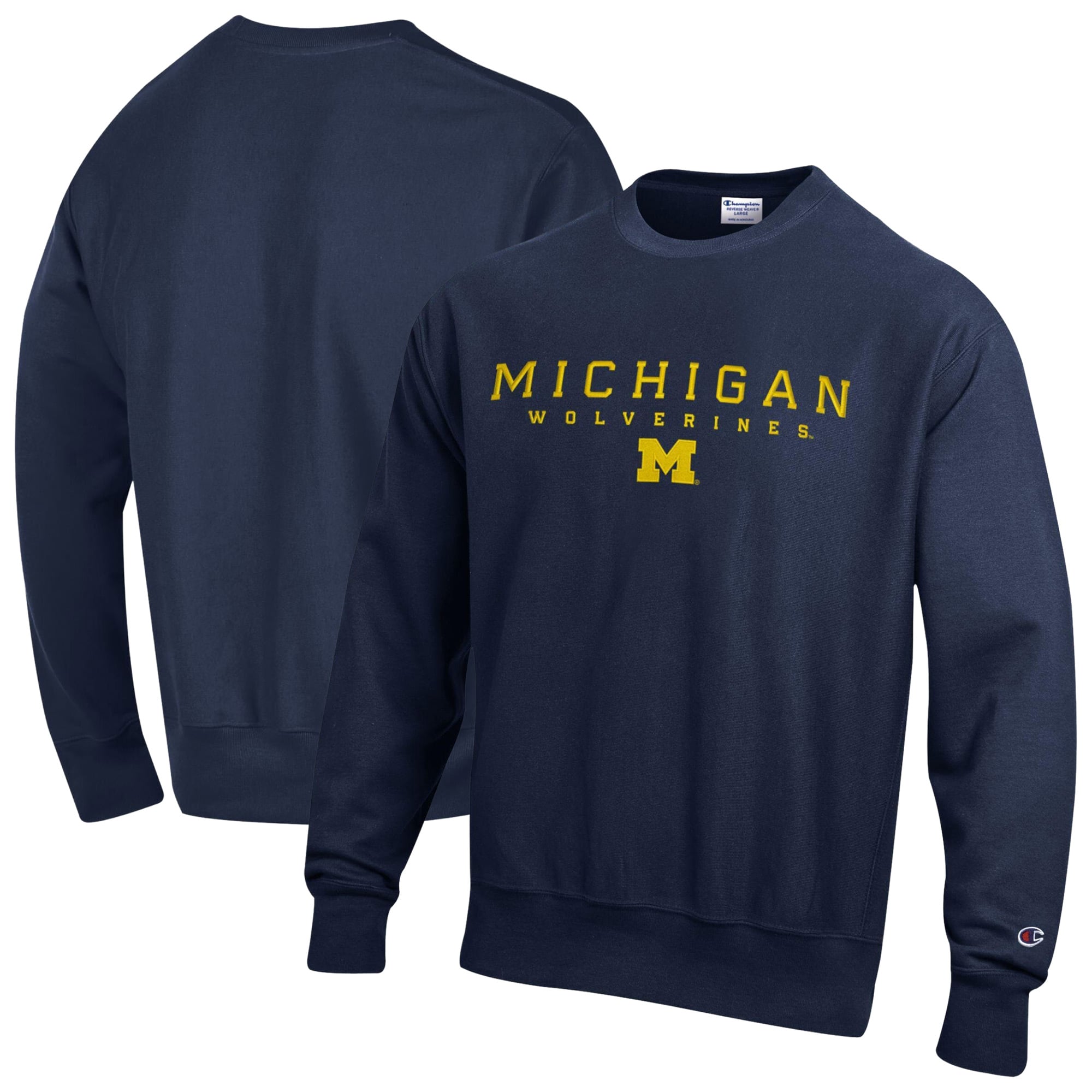 Michigan Wolverines Champion Relentless Reverse Weave Sweatshirt 