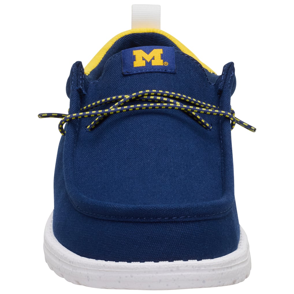 Michigan Wolverines Hey Dude Wally Casual Slip-On Shoes  display picture 1