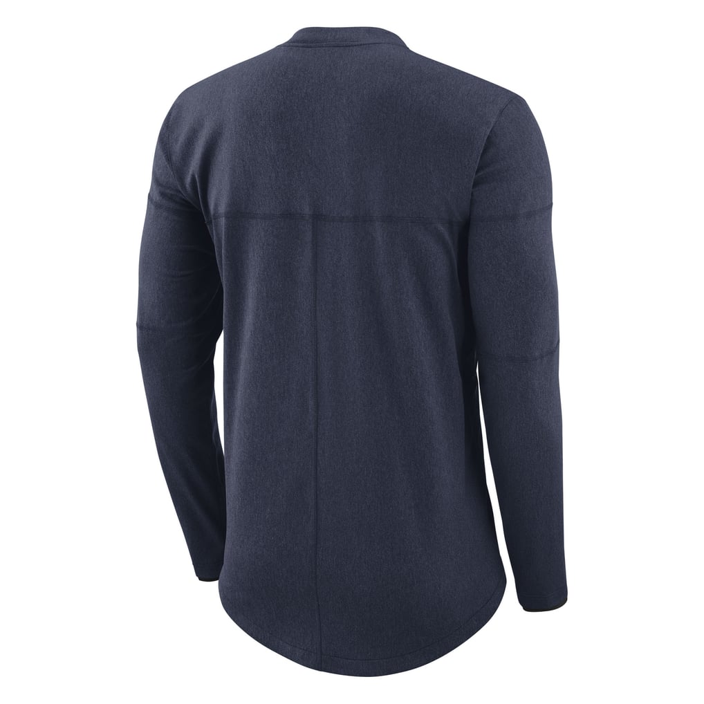 Michigan Wolverines Jordan Brand 2017 Coaches Sideline Hybrid Full-Zip Jacket - Navy