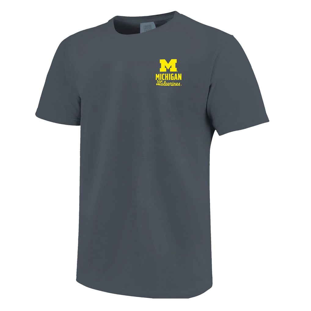 Michigan Wolverines Comfort Colors Mascot Overlay T-Shirt - Navy