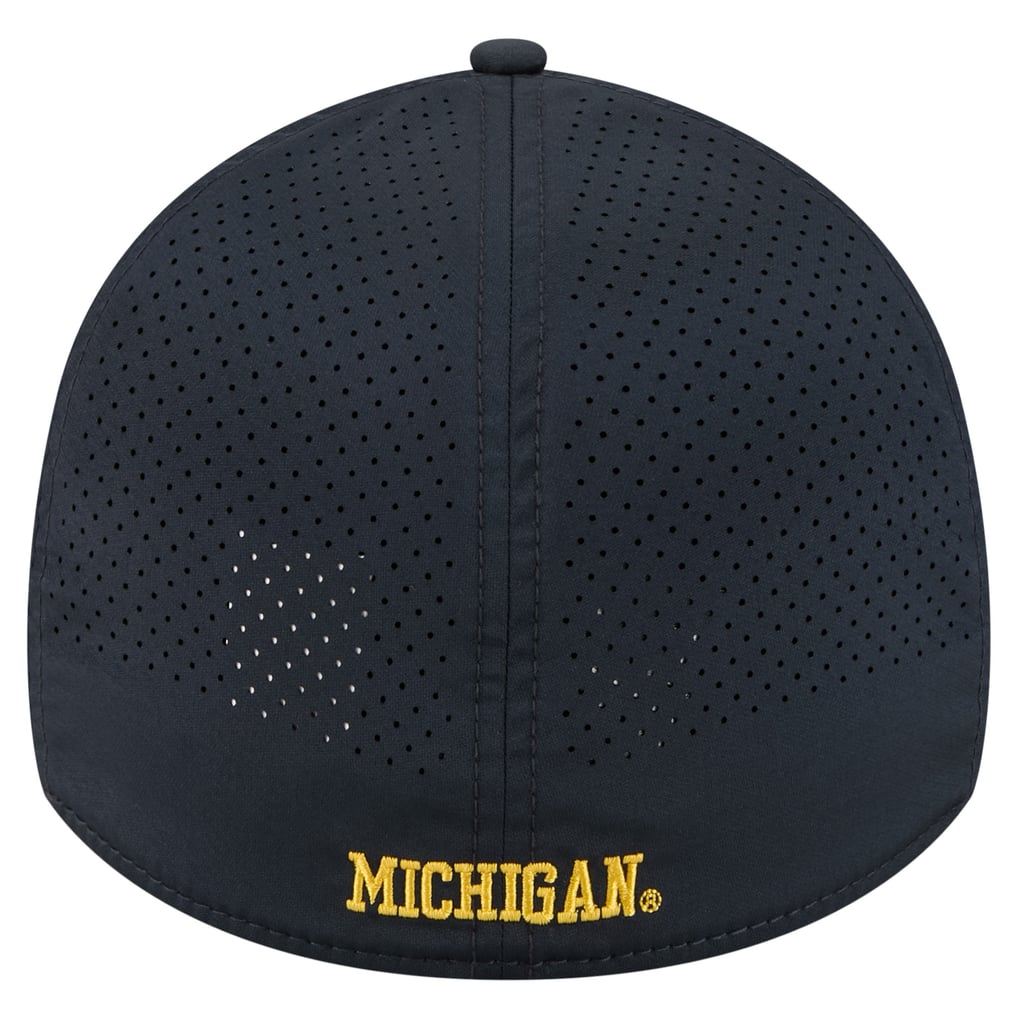  Michigan Wolverines New Era Rope 39THIRTY Flex Hat - Navy