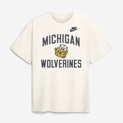 Michigan Wolverines Nike Legacy Max90 T-Shirt - Cream