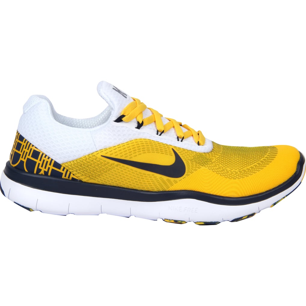Michigan Wolverines Nike Free Trainer V7 Week Zero Shoes - Maize/Navy