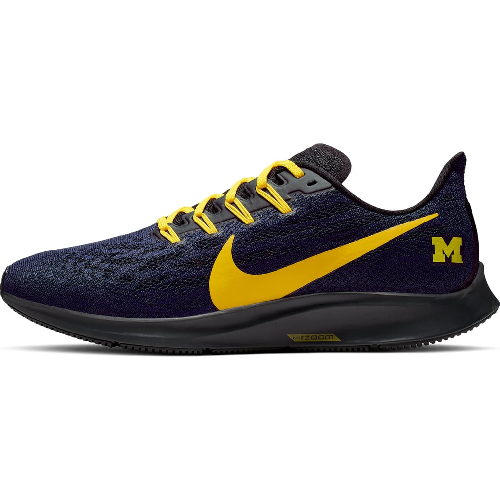 Michigan Wolverines Nike Air Zoom Pegasus 36 Running Shoes  display picture 2