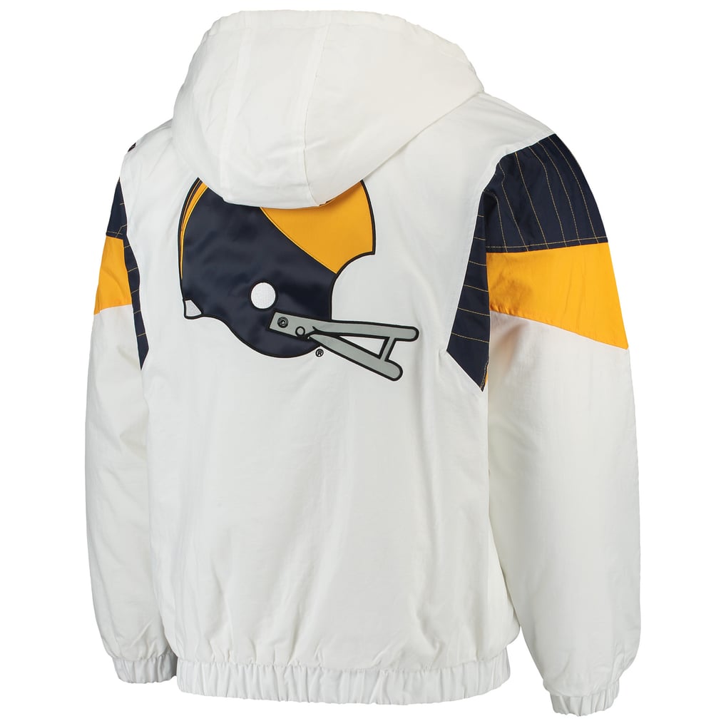 Michigan Wolverines Starter Breakaway Hoodie Quarter-Zip Pullover 