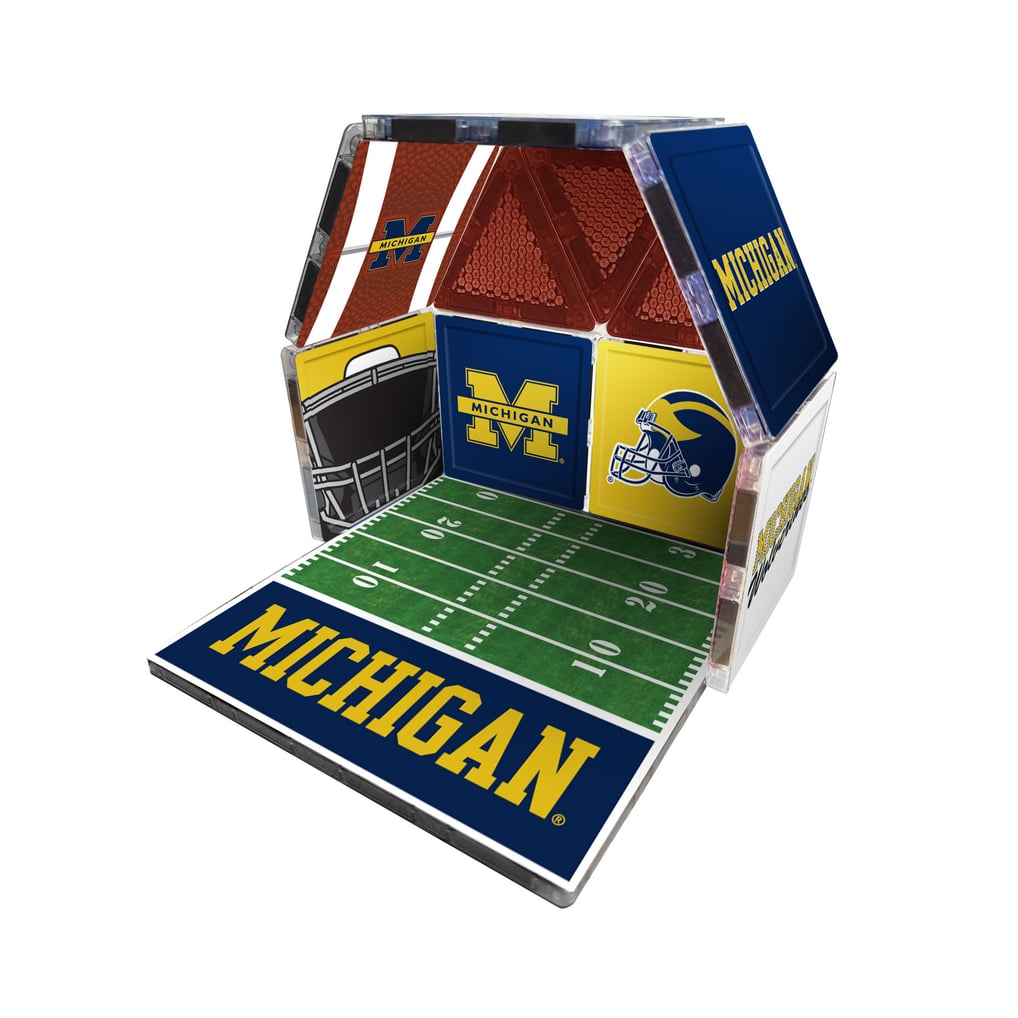 Michigan Wolverines 17-Piece Fan Tile Set
