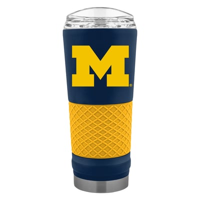 Michigan Wolverines 24oz. Double Play Draft Tumbler