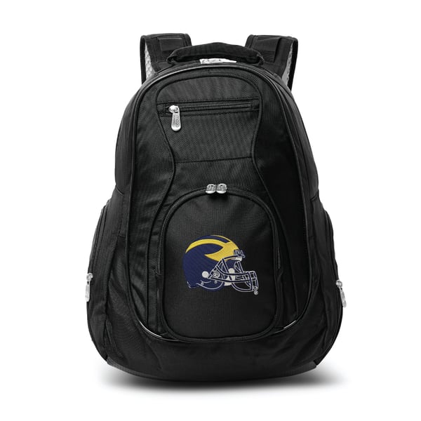 Officially Licensed NCAA Michigan Wolverines Laptop Backpack with Side Mesh Nike Michigan Wolverines BLUE Heat Backpack - 2150017 main image 2