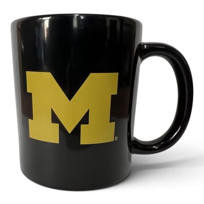 Michigan Wolverines Pegasus 11oz. Team Logo Ceramic Mug