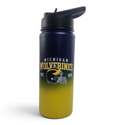 Michigan Wolverines Pegasus 20oz Stainless Steel ProFlip Water Bottle