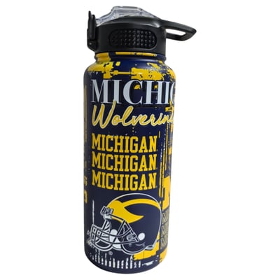Michigan Wolverines Pegasus 32oz. Home Field Mashup Stainless Steel ProPress Water Bottle