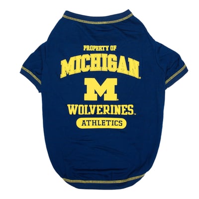 Michigan Wolverines Pets First Pet T-Shirt