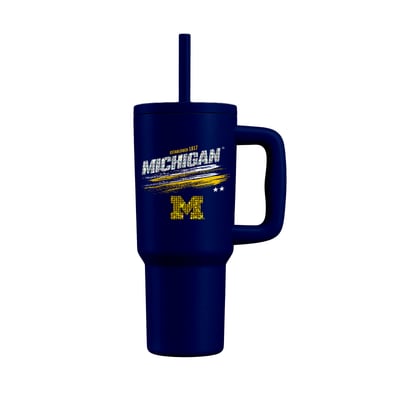 Michigan Wolverines The Memory Company 24oz. Bling Tumbler