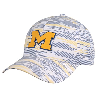 Michigan Wolverines Ahead Unisex The Zone Adjustable Hat - Navy/Maize