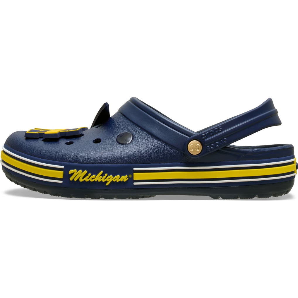  Michigan Wolverines Crocs Unisex Classic Clog - Navy