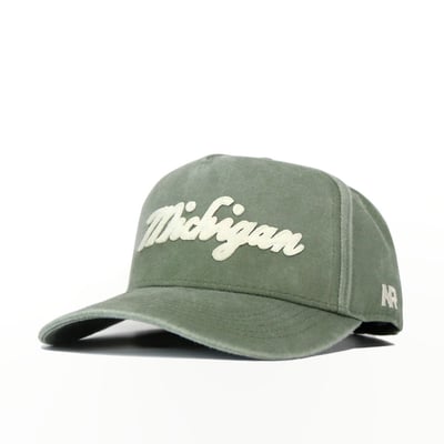 Michigan Wolverines No Rivals Unisex Home Turf Adjustable Hat - Green