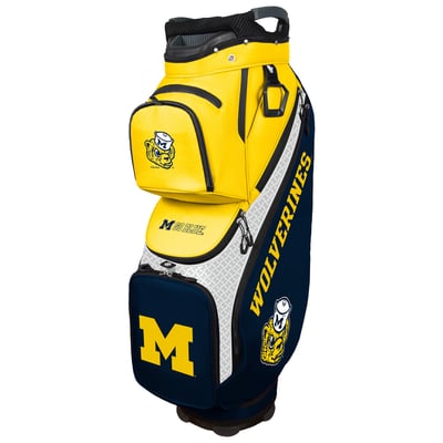 Michigan Wolverines WinCraft Clubhouse Cooler Cart Golf Bag