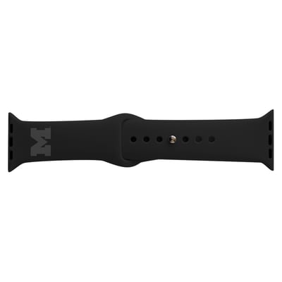 Michigan Wolverines Women's 42/44mm Apple Watch Band - Black