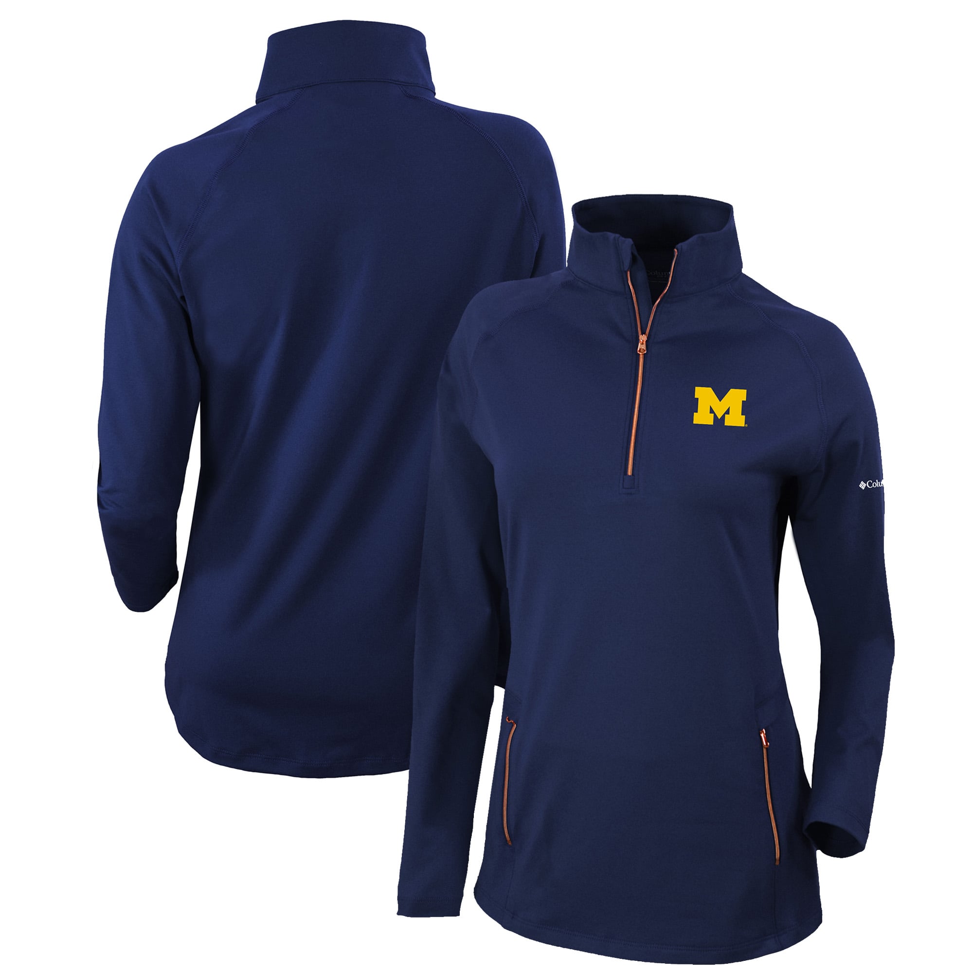 Michigan Women's Quarter-Zip Pullover