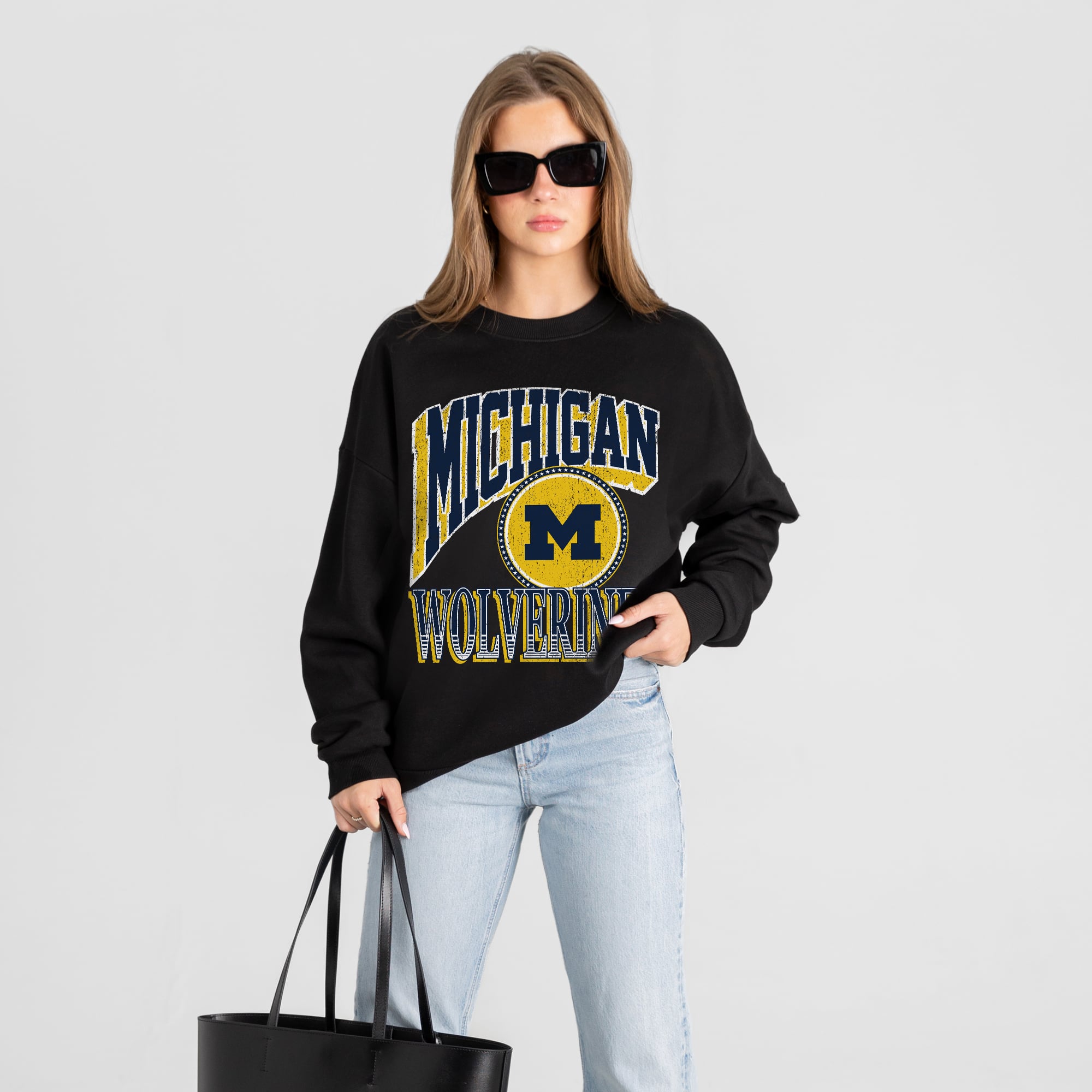 Gameday Couture Women's Victory Black Label Drop Shoulder Sweatshirt Black