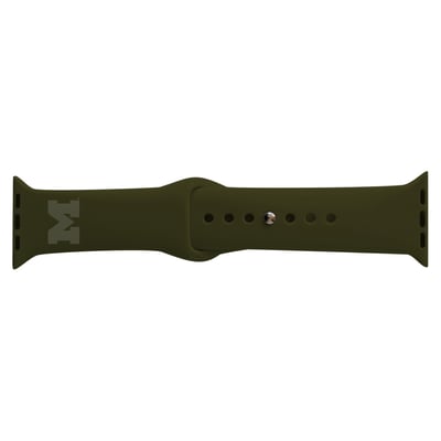 Michigan Wolverines Women's 42/44mm Apple Watch Band - Green