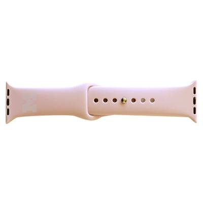 Michigan Wolverines Women's 42/44mm Apple Watch Band - Pink