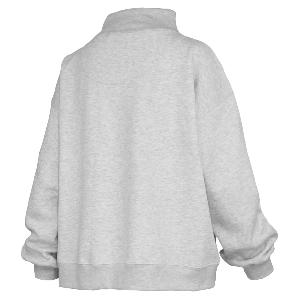 Pressbox Michigan Wolverines Women's Heather Gray Nelson Texture Lingo ...