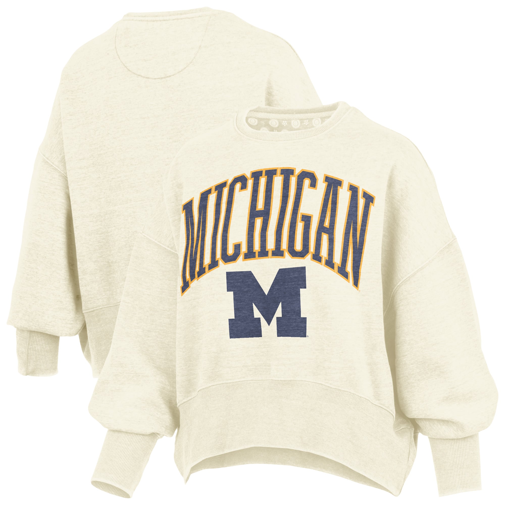 Michigan Women's Oversized Crewneck Sweatshirt