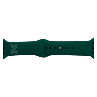 Michigan Wolverines Women's 42/44mm Apple Watch Band - Turquoise