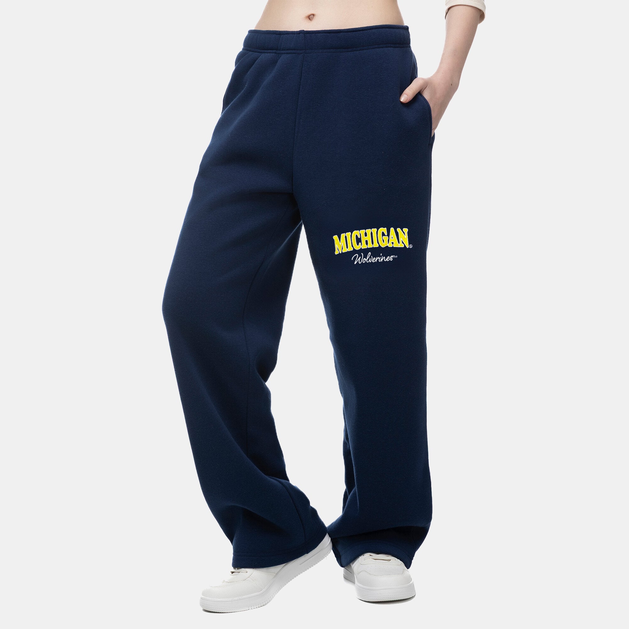 Michigan Women's Wordmark Fleece Sweatpants