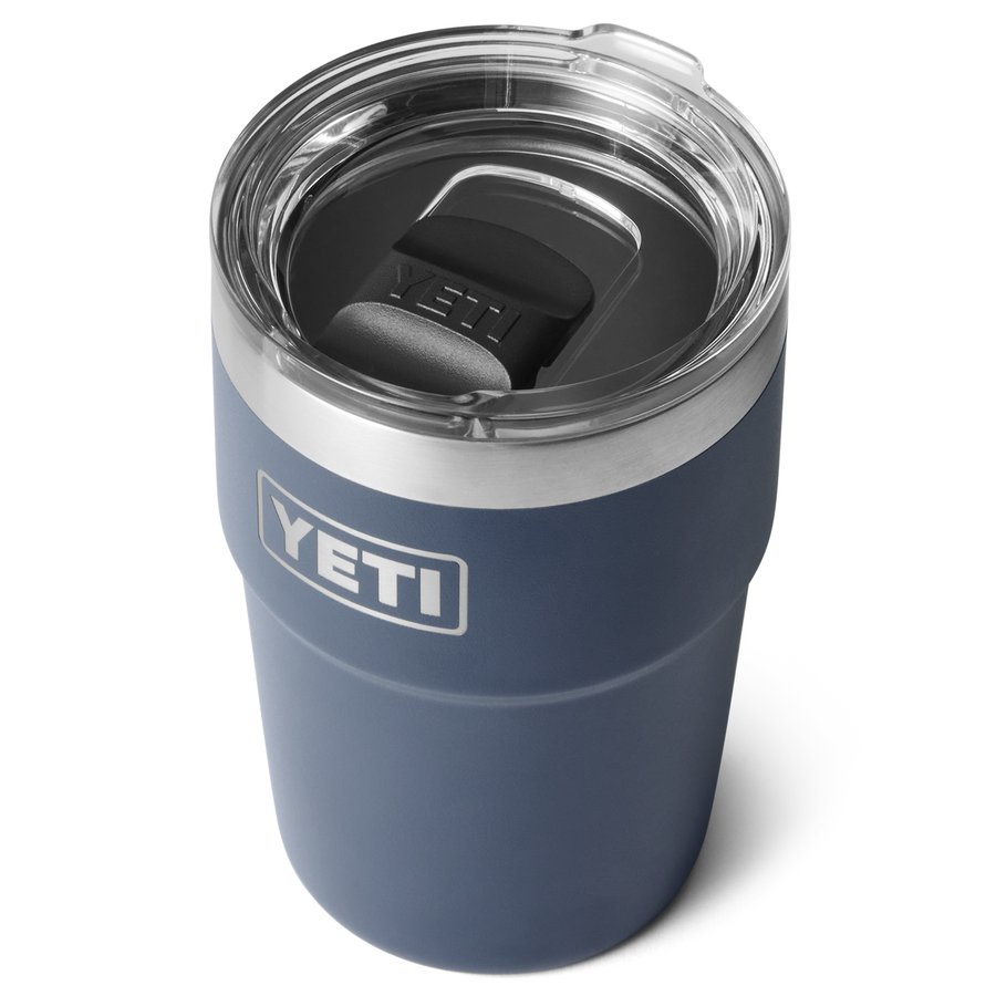 Michigan Wolverines YETI 16oz. Rambler Stackable Cup with Magslider Lid