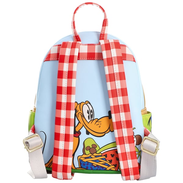 Mickey & Friends Loungefly Picnic Basket Mini Backpack with 