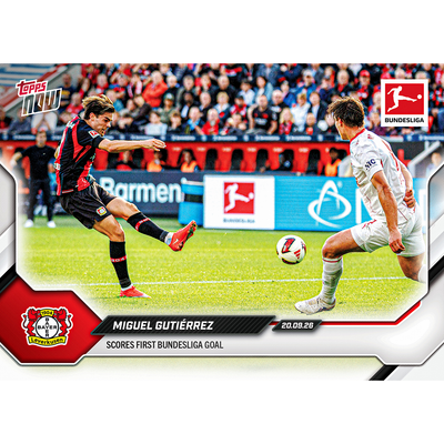 Miguel Gutiérrez - 2026-27 Bundesliga Topps NOW® - Card 26