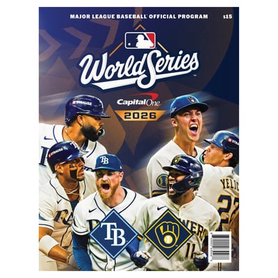 Milwaukee Brewers vs. Tampa Bay Rays 2026 World Series Matchup Program