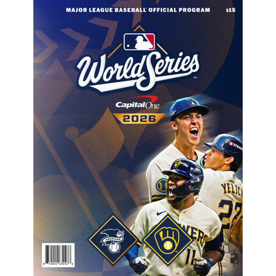 Milwaukee Brewers vs. Tampa Bay Rays 2026 World Series Matchup Program